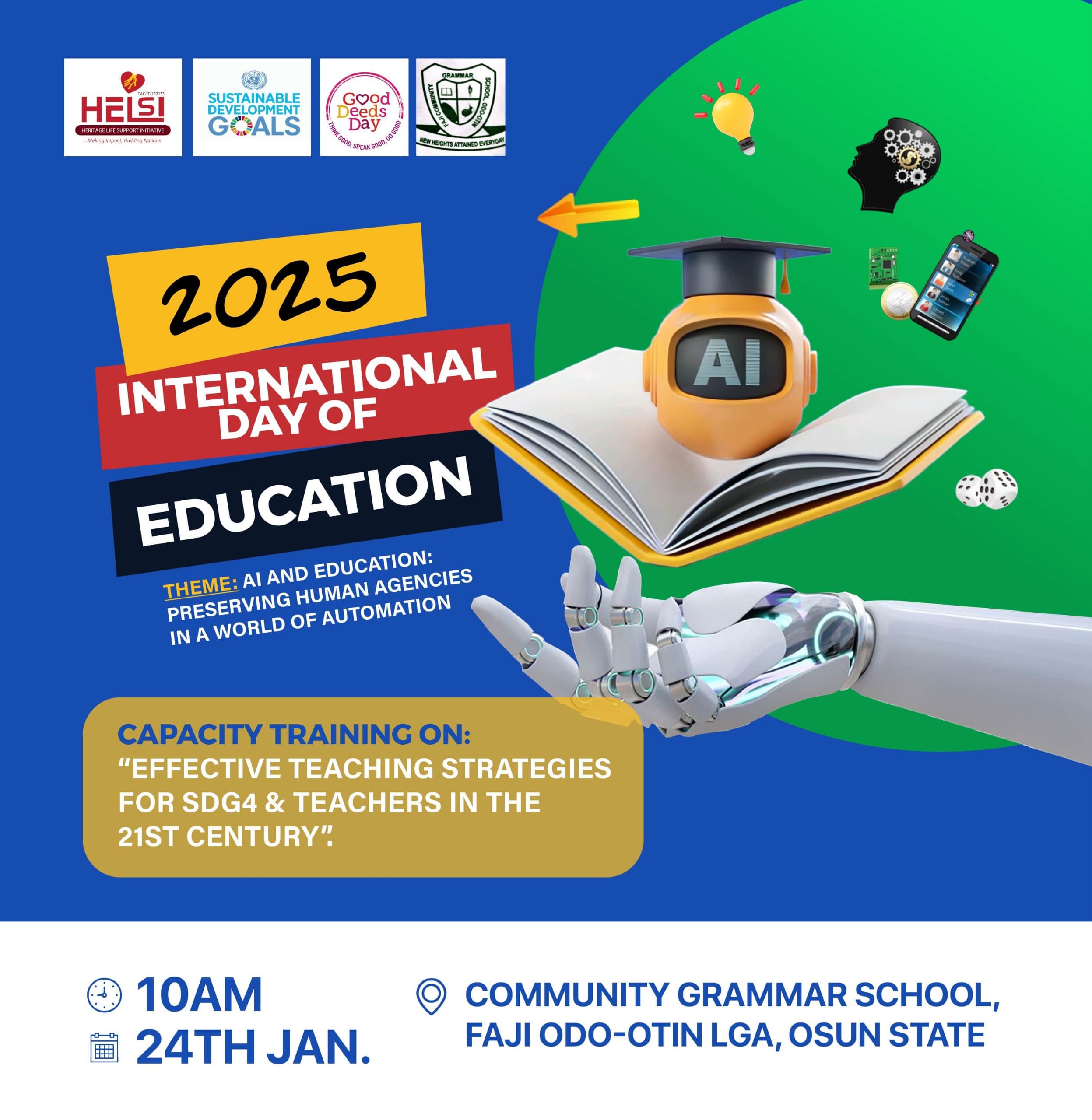 Celebrating International Day of Education